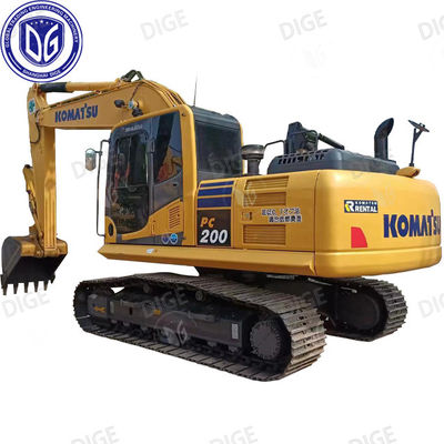 품질  PC200 Used Komatsu Excavator 20 Ton Japanese Used Medium Hydraulic Crawler Excavator 공장