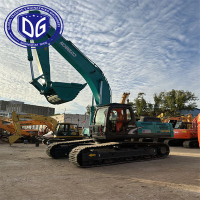 품질  Sturdy Workhorse Sk350 Used Kobelco 35 Ton Excavator All Weather Performance 공장