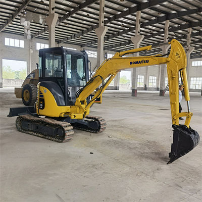 일본 크롤러 발굴기 사용된 미니 코마쓰 PC30 발굴기 3000KG ~ 3200KG