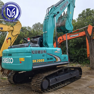 20T SK200D 사용 된 Kobelco 발굴기