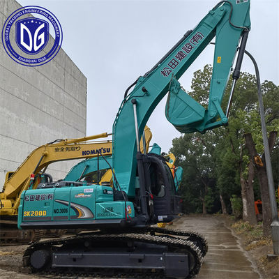 20T SK200D 사용 된 Kobelco 발굴기