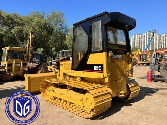 D5C 사용 된 Caterpillar Dozer 수압 툴도저 16 톤