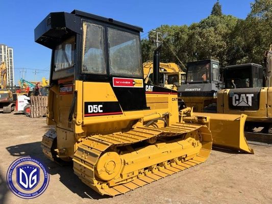 D5C 사용 된 Caterpillar Dozer 수압 툴도저 16 톤