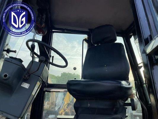 416E Caterpillar 사용 된 배크호 로더 강력 한 사용 된 배크호 로더 수압 기계