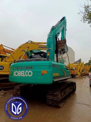 정밀 Sk200 고성능 수압 시스템으로 사용 된 Kobelco 20t 발굴기