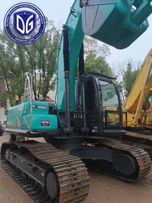 정밀 Sk200 고성능 수압 시스템으로 사용 된 Kobelco 20t 발굴기