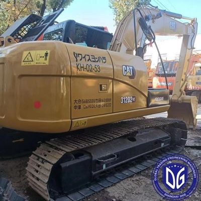 반응형 312D 사용 된 Caterpillar Excavator 12 톤 향상 된 발굴 정확성