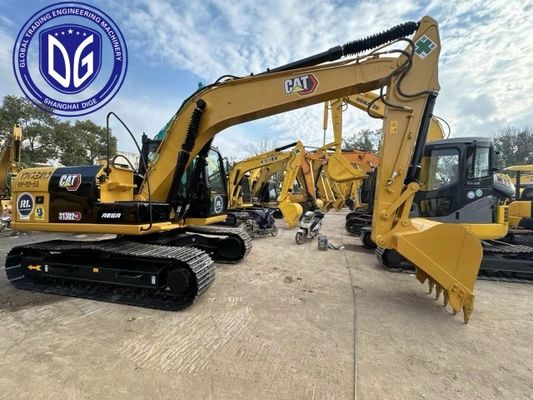 313D2GC 사용 된 Caterpillar 13톤 발굴기 자동화 다재다능 건설용