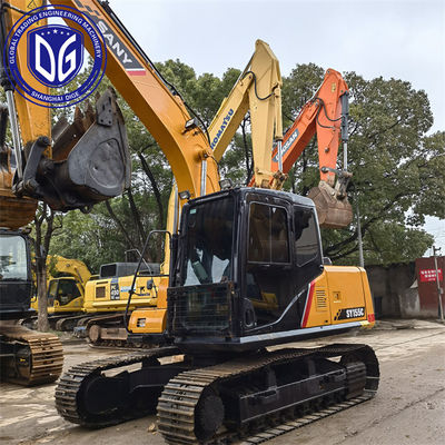 Sany SY155 15.5T Used Crawler Excavator 효율적이고 에너지 절약 전력 시스템