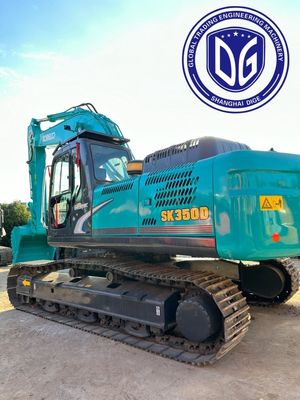 낮은 유지보수 Sk350 사용 된 Kobelco 35 톤 발굴기