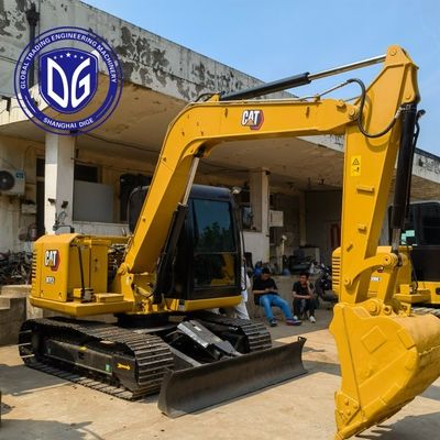 효율적 인 재료 처리 능력 307E2 사용 된 Caterpillar Excavator 7 톤
