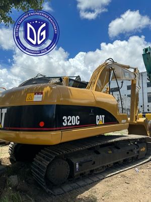 높은 토크 엔진 320C 사용 Caterpillar 20t 좋은 수압 시스템으로 발굴기