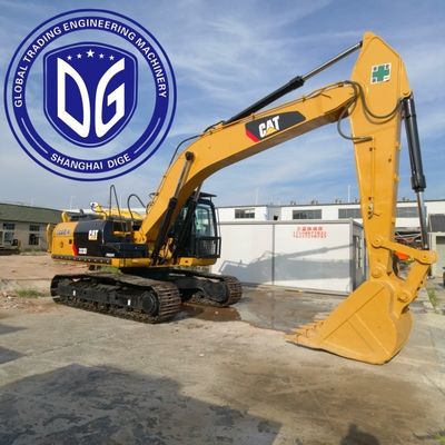 시간 검증 323D 23 톤 사용 된 Caterpillar Excavator 및 잘 유지 된 기계