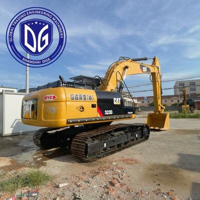 시간 검증 323D 23 톤 사용 된 Caterpillar Excavator 및 잘 유지 된 기계