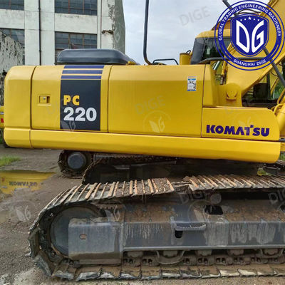 신뢰성 높은 성능 USED PC220-7 장착력 및 견인력 향상 된 발굴기
