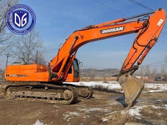 시간 및 노동 절약 DX300 30t 고도로 내구성있는 사용 된 Doosan 발굴기