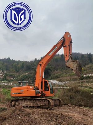 매우 유연 DX370LC 37t 사용 된 Doosan 발굴기 철저히 검사