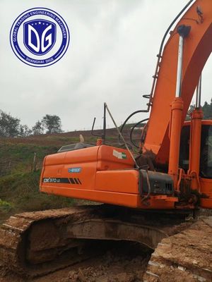 매우 유연 DX370LC 37t 사용 된 Doosan 발굴기 철저히 검사