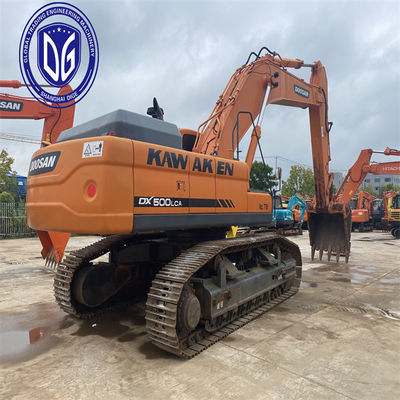 사용 된 Doosan DX500 50 톤 발굴기