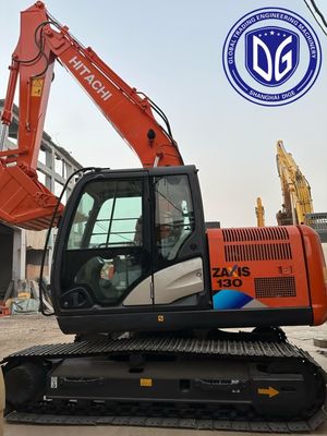 잘 보존 된 외관 ZX130 사용 된 히타치 13 톤 발굴기 최소 화장품 결함