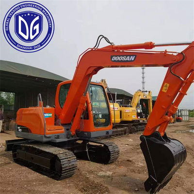 중고용 Doosan DX80 8톤 소형 발굴기 고효율품질 판매 중