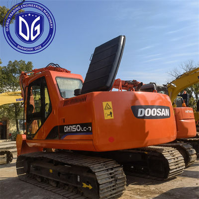 착용 저항 DH150LC 사용 Doosan 15 톤 발굴기 사용 수압 발굴기