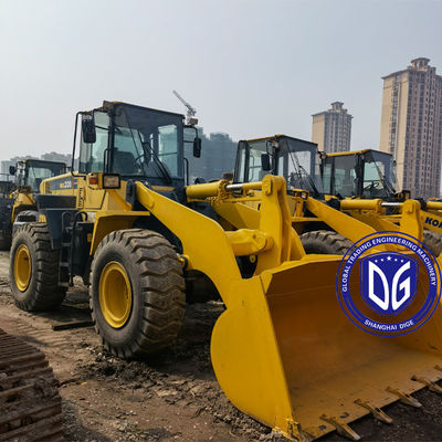 전면 로더 사용 된 코마쓰 로더 WA320-5 원본 노동 절약 제한된 주식