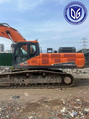 DX420LC 42 톤 효율적인 수압 순환으로 사용 된 Doosan 발굴기