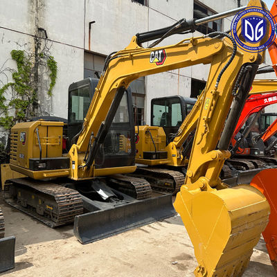CAT306E 6톤 Caterpillar Crawler 미니 사용 된 발굴기 아주 새고 좋은 상태