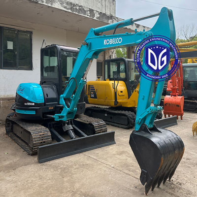 사용된 SK55 Kobelco 미니 크롤러 수압 발굴기5.5톤, 90% 신품, 판매 준비