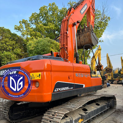 원본 사용 된 Doosan DX225 22.5Ton 정밀 제어와 함께 새로운 도착 발굴기