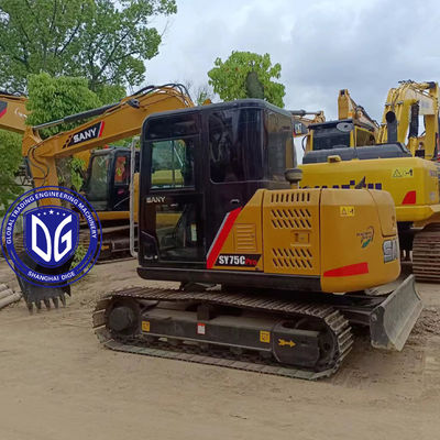 원산지 중국 SY75 사용된 Sany Excavator SY75 Excavator 중고 Sany Excavator SY75