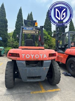 8t 8FDA80 토요타 사용 된 포크 리프트 강력 사용 된 포크 리프트 수압 기계