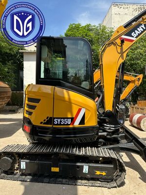 사용된 Sany Sy35u 다중 작동 모드 선택과 함께 3.5t 수압 발굴기