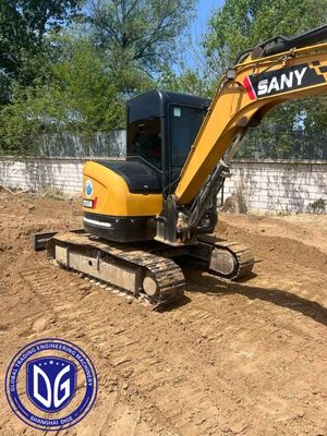 원산지 중국 SY55 사용된 Sany Excavator SY55 Excavator 중고 Sany Excavator SY55