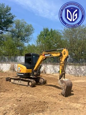 원산지 중국 SY55 사용된 Sany Excavator SY55 Excavator 중고 Sany Excavator SY55