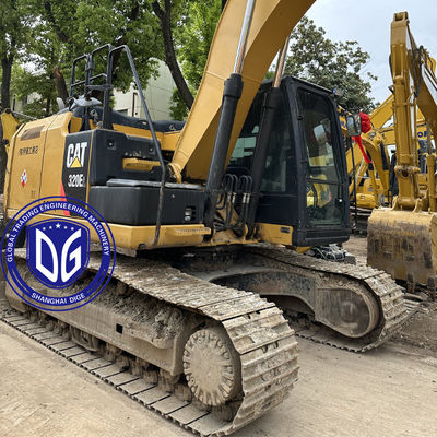 사용된 CAT320E 20톤 캐터필러 크롤러 중고 굴삭기, 원래 상태 양호