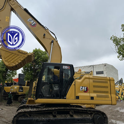 CAT330GC 30 톤 Caterpillar 사용 된 수압 발굴기 90% 새로운,첨단 안전 기능