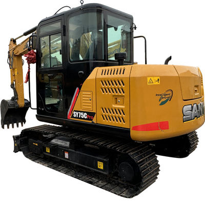원산지 중국 SY75 사용된 Sany Excavator SY75 Excavator 중고 Sany Excavator SY75