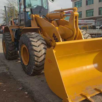 Caterpillar CAT966H 사용 된 엔진 CAT C11 와 함께 수압 로더 판매 휠 로더