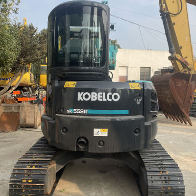 SK55 5.5톤의 Kobelco 미니 사용 된 발굴기 좋은 품질 우수한 기능