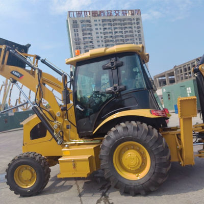 사용 된 발굴기 Caterpillar Backhoe Loader 평생 원격 기술 안내