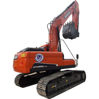 트랙 이동형 Doosan DX225 발굴기 건설 프로젝트에 대한 우수한 성능과 신뢰성