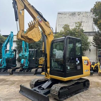 사용 된 Caterpillar Excavator 5.6km/H 속도 및 바쁜 도시 재건 현장에서 기동력