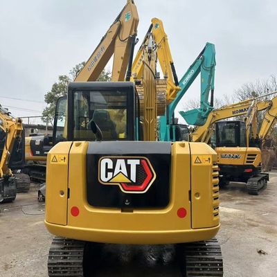 사용 된 Caterpillar Excavator 5.6km/H 속도 및 바쁜 도시 재건 현장에서 기동력