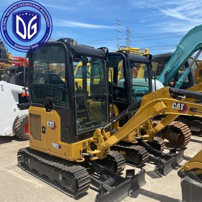 사용된 Caterpillar 302 미니 굴삭기 소형 효율적 작업 준비 완료