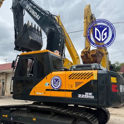 Used Hyundai HX220HD Excavator With Cummins Engine Ready To Ship To Syria