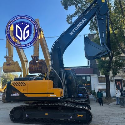 현대 HX220HD 중고 굴착기 | 강력한 엔진, 우수한 유압, 즉시 작업 가능