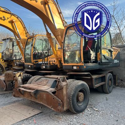 중고 현대 210W-9 휠 굴삭기 판매 | 효율성 및 수출 준비