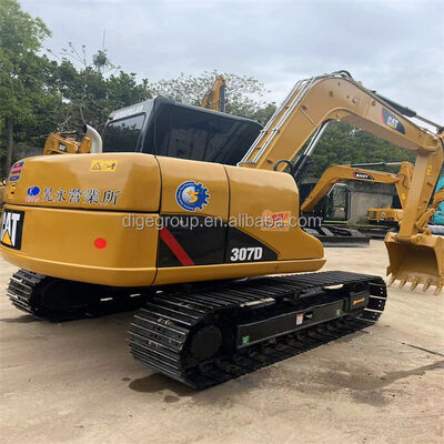 중고 Caterpillar 307D 7t 발굴기 최고의 가격으로 재고 중 견고하고 강력한 발굴기 판매